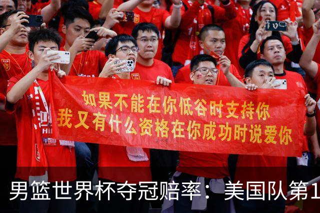 男篮世界杯夺冠赔率：美国队第1 欧美包揽8强